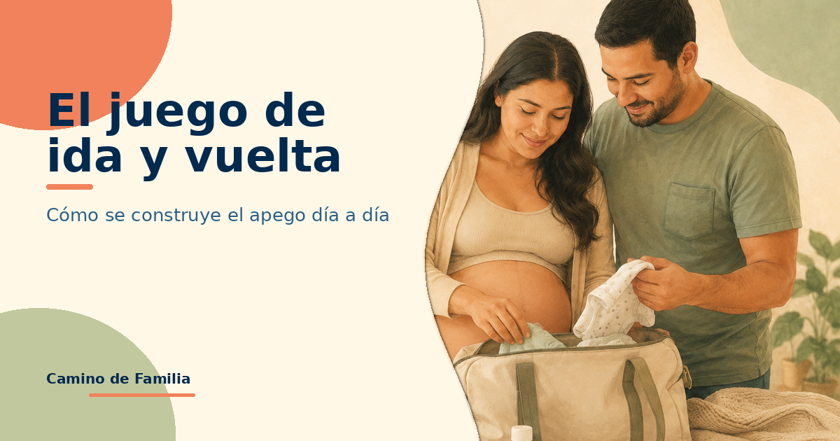 El juego de ida y vuelta: cómo se construye el apego día a día