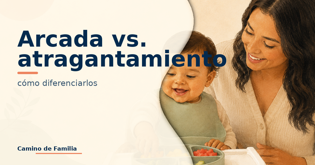 Arcada vs. atragantamiento: cómo diferenciarlos