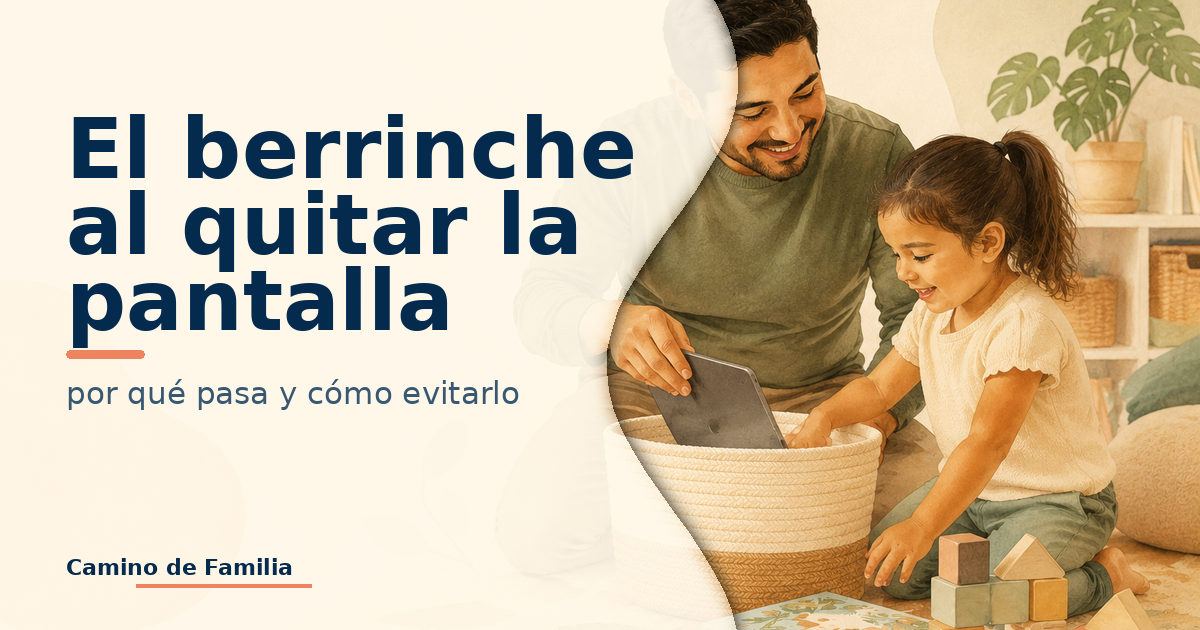 El berrinche al quitar la pantalla: por qué pasa y cómo evitarlo