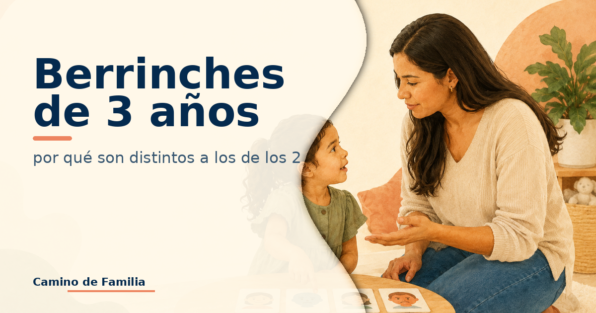 Berrinches de 3 años: por qué son distintos a los de los 2