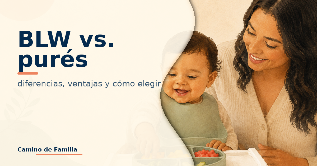 BLW vs. purés: diferencias y cómo elegir