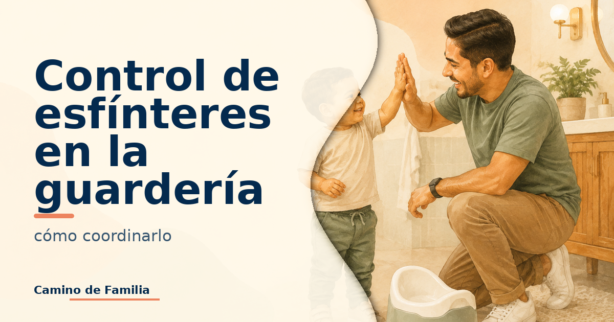 Control de esfínteres en la guardería: cómo coordinarlo