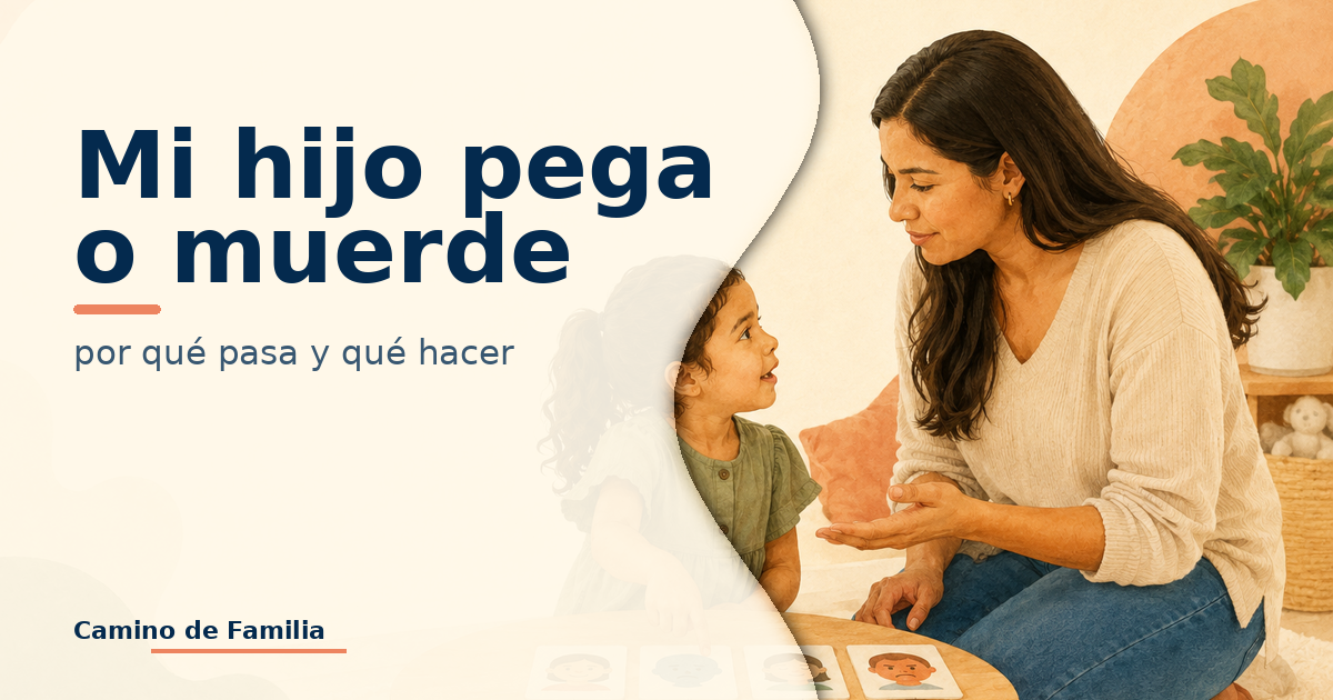 Mi hijo pega o muerde: qué hacer