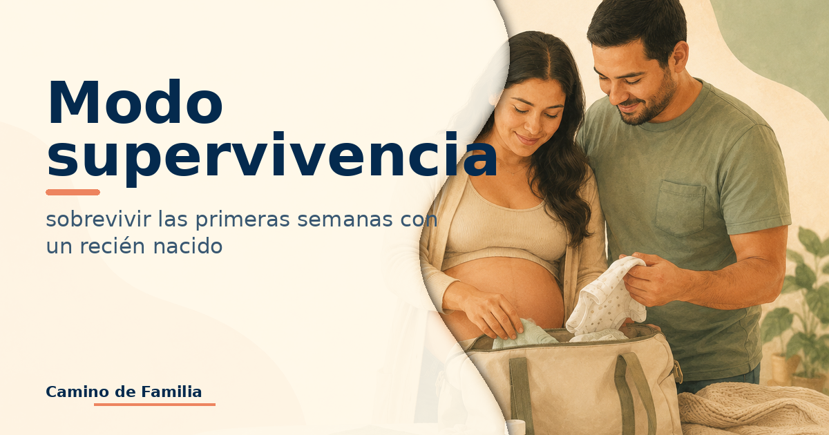 Modo supervivencia: sobrevivir las primeras semanas con un recién nacido