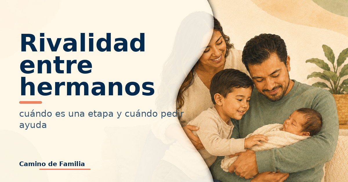 Rivalidad entre hermanos: cuándo es una etapa y cuándo pedir ayuda