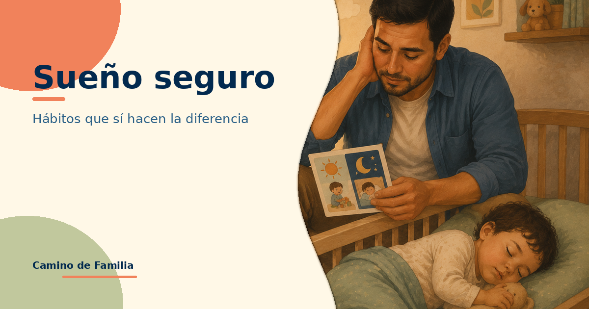 Sueño seguro para tu bebé: los hábitos que sí hacen la diferencia