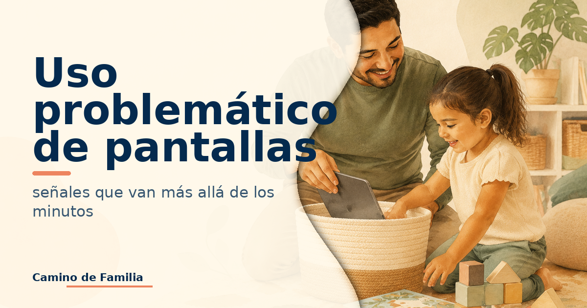 Uso problemático de pantallas: señales que van más allá de los minutos