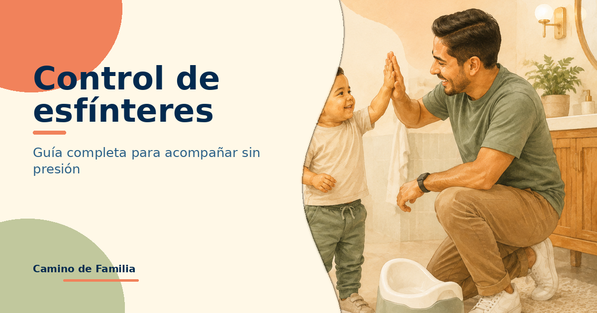 Control de esfínteres: guía completa para padres