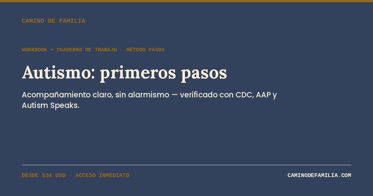 Autismo: gu&iacute;a completa para padres